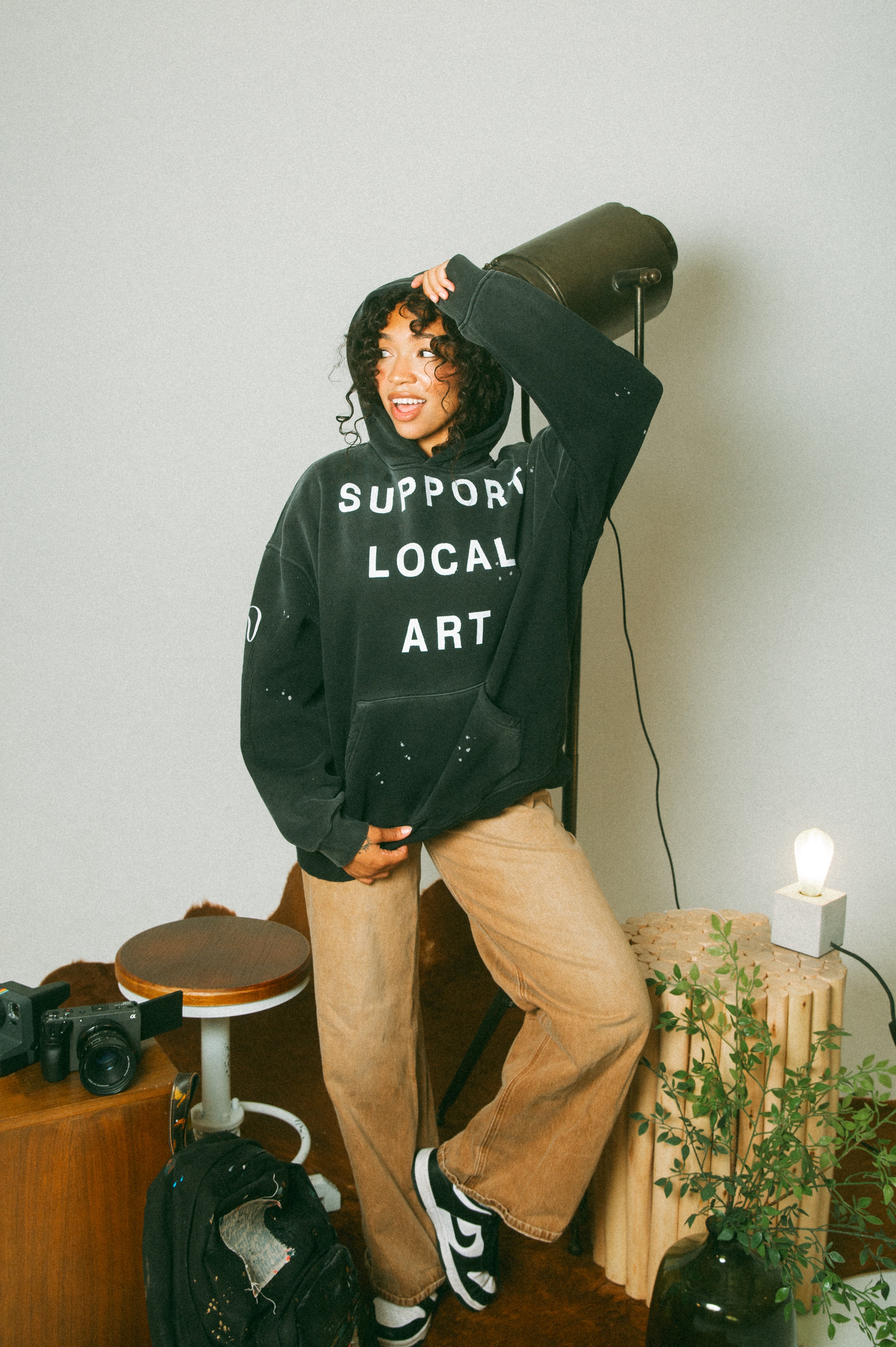 Support Local Art Hoodie